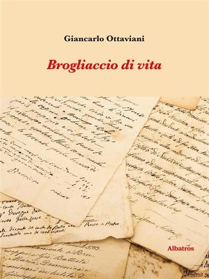 cover image of Brogliaccio di vita
